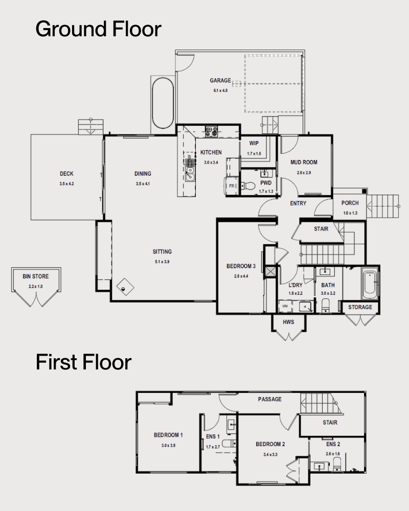 Dinner Plain Custom Design Floorplan  Anchor Homes